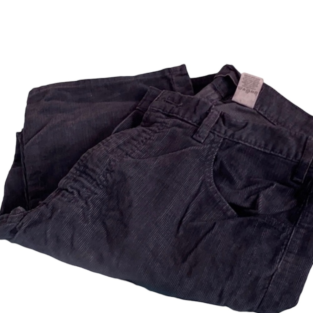 Men’s blue corduroy standard fit gap pants, 36/30.
